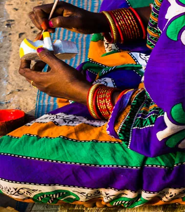 Bicycle Tour to Painting village, Puri