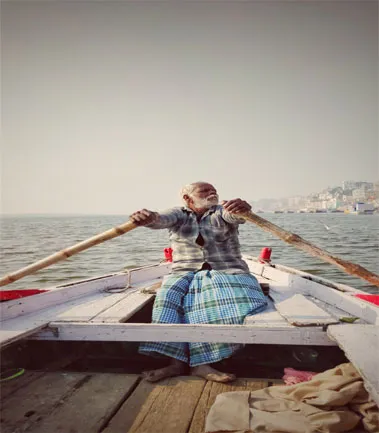 Motorboat ride to Ramnagar Fort, Varanasi