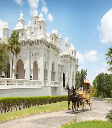 Exhilarating Tour of Falaknuma Palace Without Hi- Tea, Hyderabad