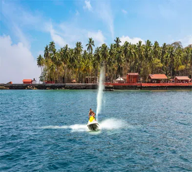 Jet Skiing Ride in Portblair, Andaman