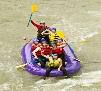 White water rafting in Pahalgam