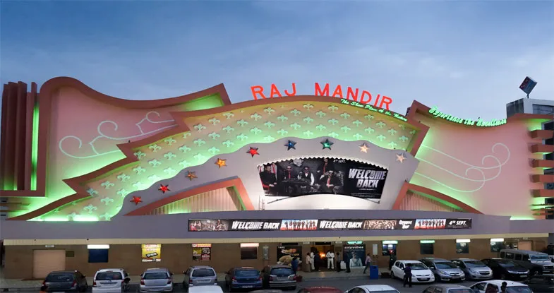 Ambience of Raj Mandir Cinema in Jaipur Image
