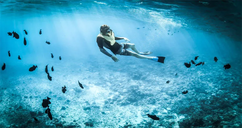 Snorkeling Water Sports Activity in Andaman Image