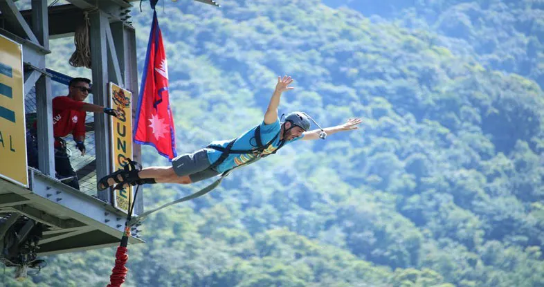 Bungee Jumping, Rishikesh Image