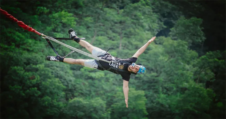 Adventurous Bungee Jumping in Rishikesh Image